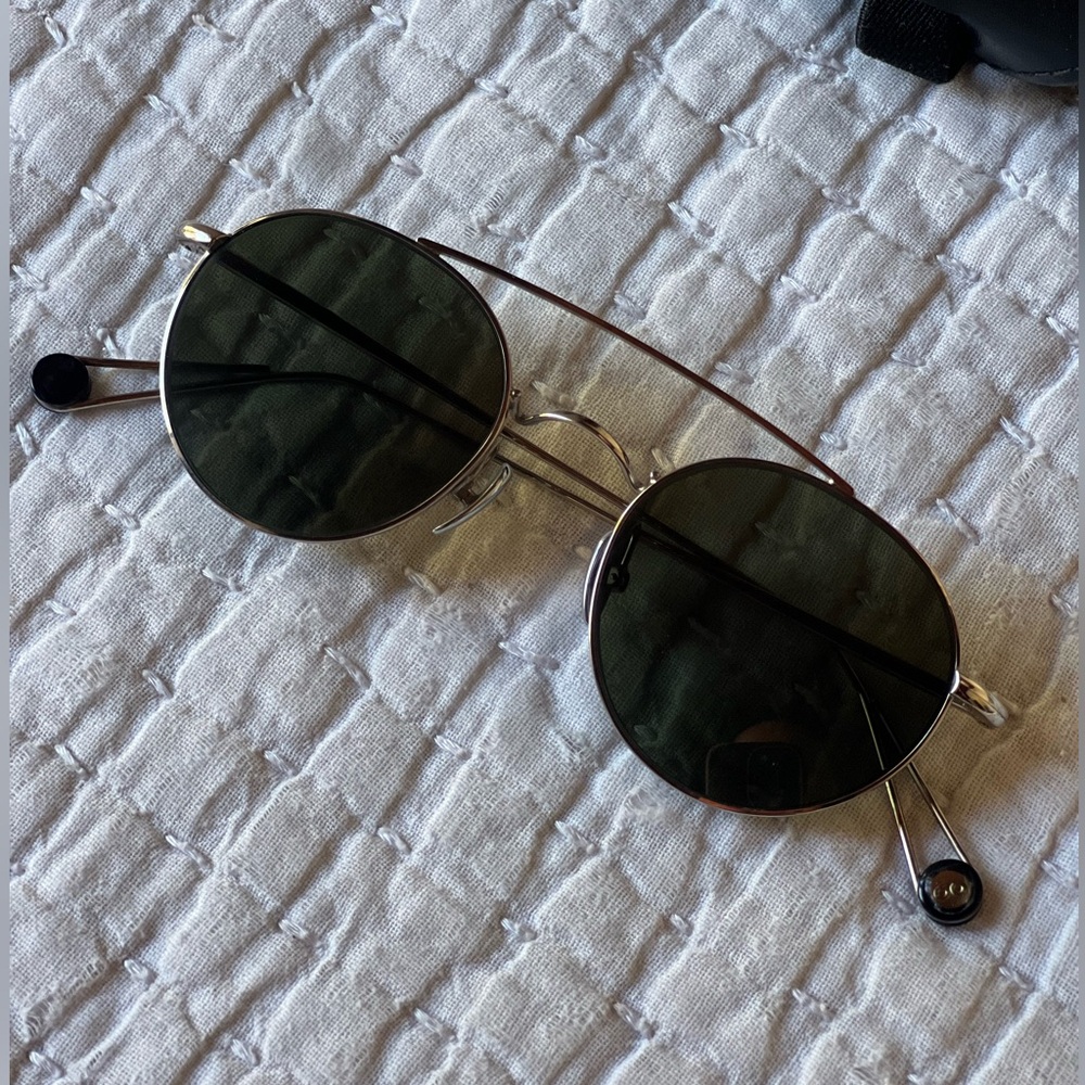 Bastille Sunglasses in White Gold by Ahlem